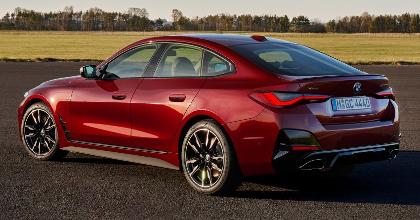 2022 G24 BMW 4 Series Gran Coupé – five variants, M440i xDrive with 48V MHEV; 40 driver assist systems 1304615