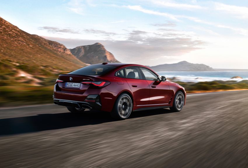 2022 G24 BMW 4 Series Gran Coupé – five variants, M440i xDrive with 48V MHEV; 40 driver assist systems 1304598