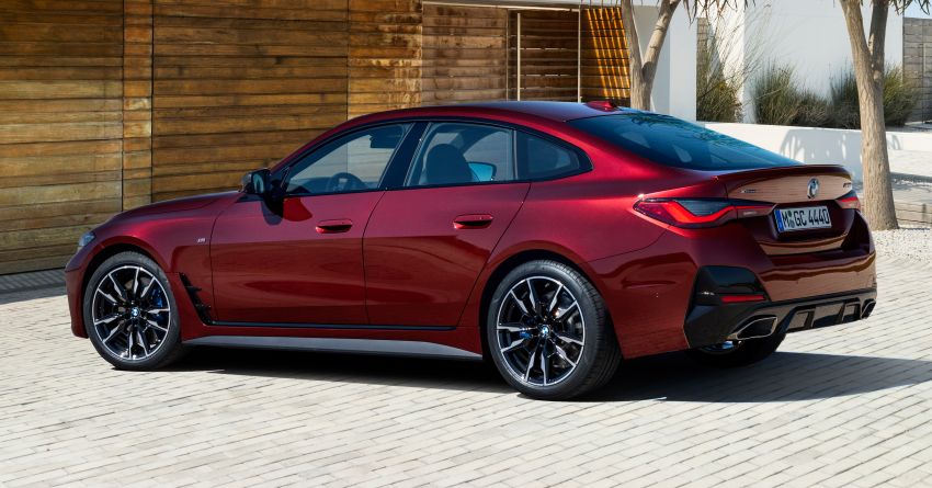 2022 G24 BMW 4 Series Gran Coupé – five variants, M440i xDrive with 48V MHEV; 40 driver assist systems 1304602