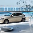 2021 Mazda 2 updated in Japan – high-compression engine, 360 cam, Qi charger, Sunlit Citrus special
