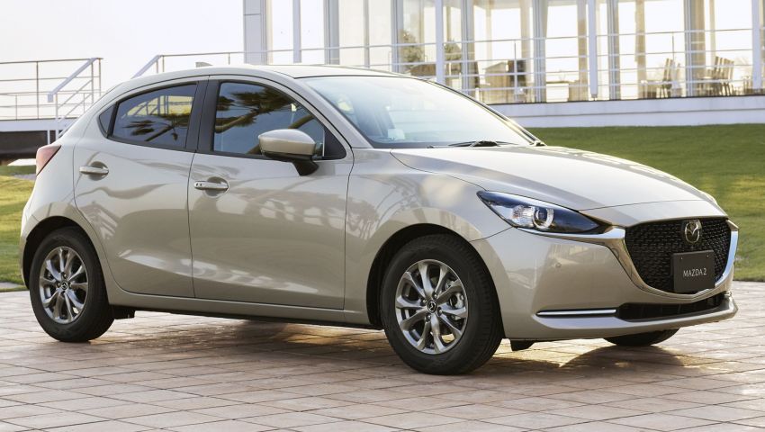 Mazda 2 2021 dinaiktaraf di Jepun – enjin mampatan tinggi, kamera 360° dan istimewa Sunlit Citrus 1313591