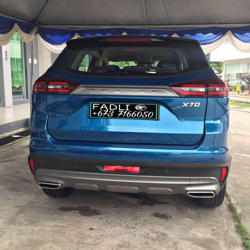 Proton X70 Exclusive Edition for Brunei – 37 units only; 2-tone exterior, new wheels, black Nappa leather 1306213