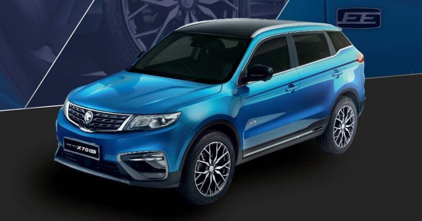 Proton X70 Exclusive Edition revealed for Brunei – two-tone exterior, special wheels, black Nappa leather 1305923