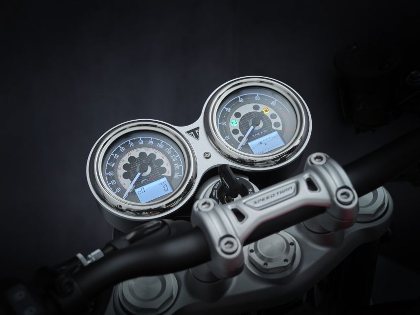 Triumph Speed Twin 2021 diperbaharui – enjin Euro 5, lebih kuasa dan tork, angkup brek Brembo Monobloc 1301565