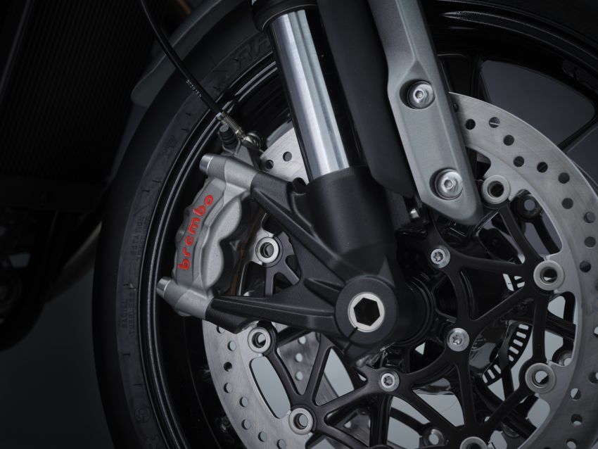2021 Triumph Speed Twin updated, more power and torque, Euro 5 compliant, Brembo M50 Monobloc 1301425