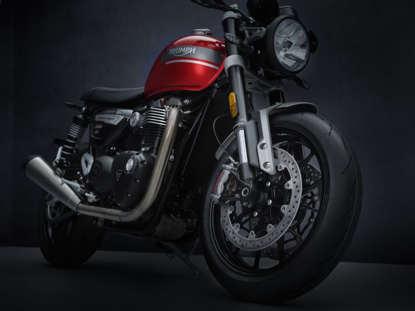 Triumph Speed Twin 2021 diperbaharui – enjin Euro 5, lebih kuasa dan tork, angkup brek Brembo Monobloc 1301562