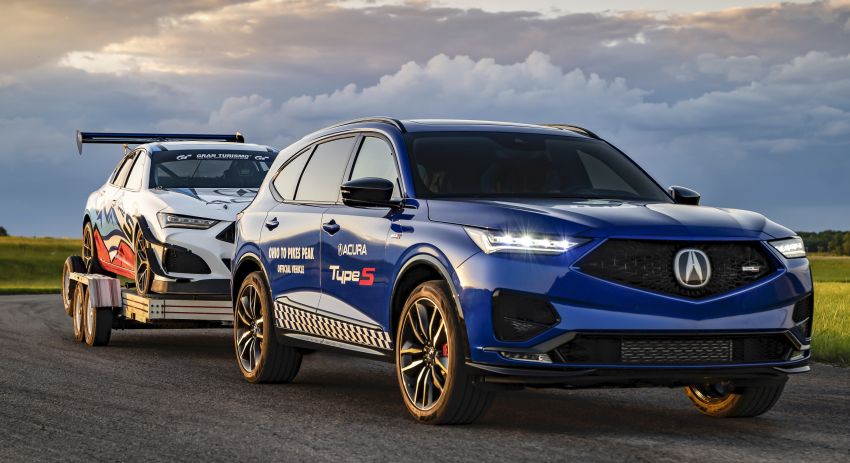 2022 Acura MDX Type S makes debut as Pikes Peak race team tow car – 355 hp V6 turbo, SH-AWD, Brembo 1308768