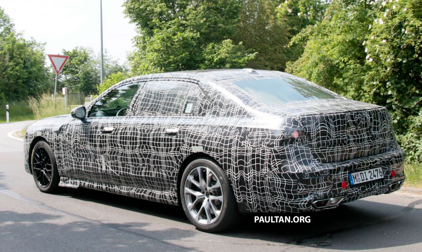 SPYSHOTS: 2022 BMW 7 Series sighted on test – interior receives design, control layout from electric iX 1308592