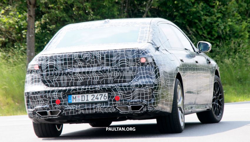 SPYSHOTS: 2022 BMW 7 Series sighted on test – interior receives design, control layout from electric iX 1308598