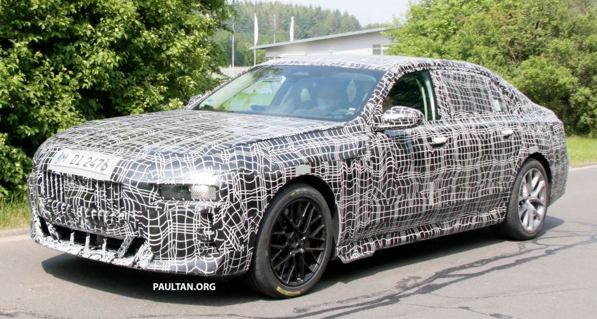 SPYSHOTS: 2022 BMW 7 Series sighted on test – interior receives design, control layout from electric iX 1308585