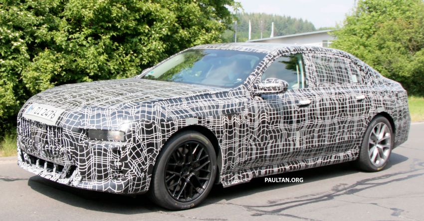 SPYSHOTS: 2022 BMW 7 Series sighted on test – interior receives design, control layout from electric iX 1308586