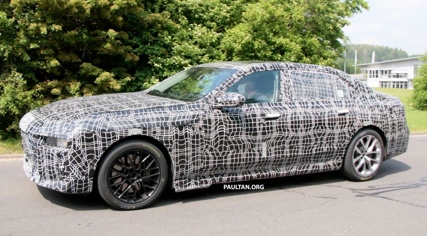 SPYSHOTS: 2022 BMW 7 Series sighted on test – interior receives design, control layout from electric iX 1308587