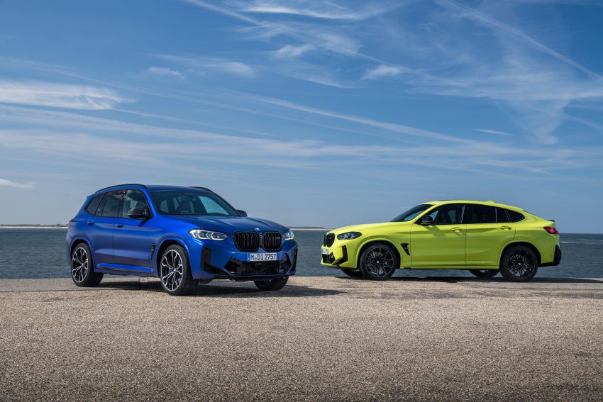 BMW X3 M Competition, X4 M Competition facelifts – 510 PS/650 Nm,  uprated internals for 3.0L biturbo 1304569