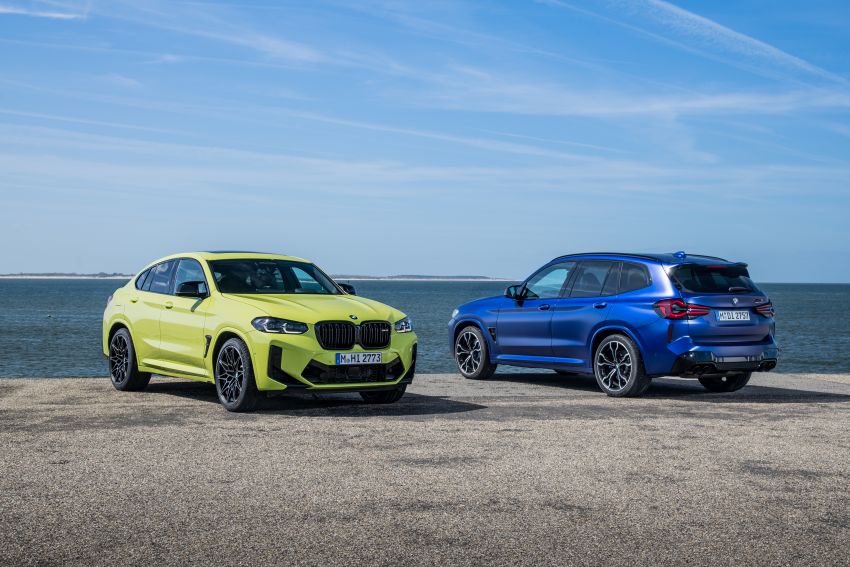 BMW X3 M Competition, X4 M Competition facelifts – 510 PS/650 Nm,  uprated internals for 3.0L biturbo 1304571