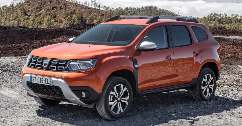 2022 Dacia Duster facelift debuts with new design, kit 1310813