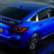 2022 Honda Civic Hatchback revealed with six-speed manual option; e:HEV hybrid and Type R coming 2022