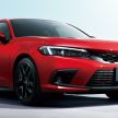2022 Honda Civic Hatchback revealed with six-speed manual option; e:HEV hybrid and Type R coming 2022