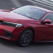 2022 Honda Civic Hatchback revealed with six-speed manual option; e:HEV hybrid and Type R coming 2022