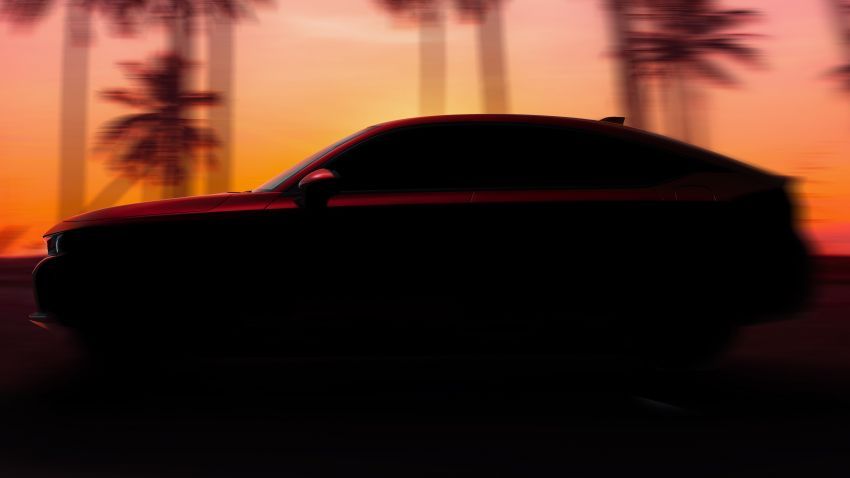 Honda Civic Hatchback 2022 dalam <em>teaser</em>, tiba 24 Jun 1305769