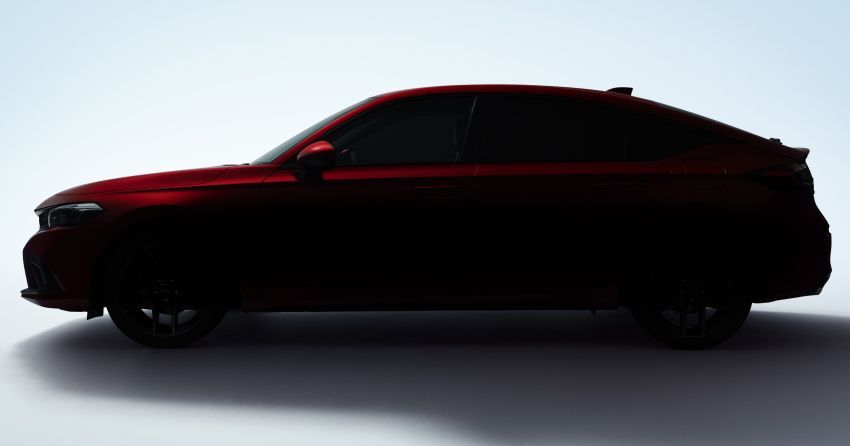 Honda Civic Hatchback 2022 dalam <em>teaser</em>, tiba 24 Jun 1305768
