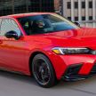 Honda Civic 2022 mula dijual di AS – bermula RM94k, 2.0L NA & 1.5L Turbo, standard dengan Honda Sensing