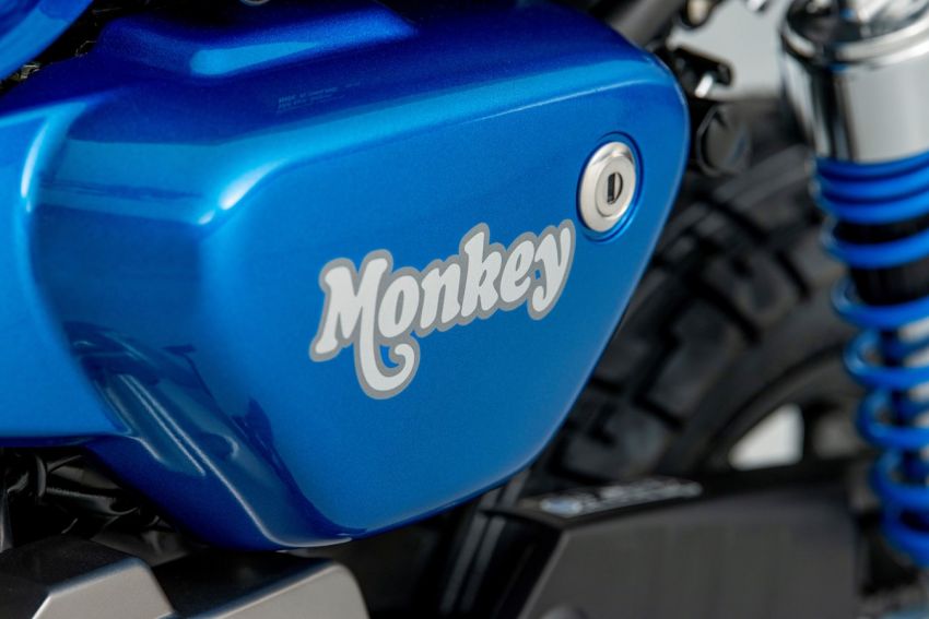 Honda Monkey 125 dipertingkat dengan kotak gear lima kelajuan, enjin Euro 5 berkuasa 9.25 hp, 11 Nm 1310612