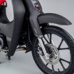 Honda Super Cub 125 diberi peningkatan, enjin Euro 5