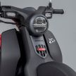 Honda Super Cub 125 diberi peningkatan, enjin Euro 5