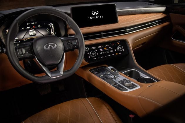 Infiniti QX60 2022 didedah – SUV tiga baris tempat duduk serba mewah dengan enjin V6 3.5L NA 295 hp