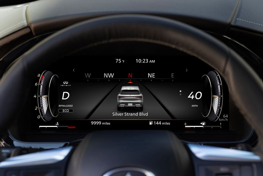 Infiniti QX60 2022 didedah – SUV tiga baris tempat duduk serba mewah dengan enjin V6 3.5L NA 295 hp 1311510