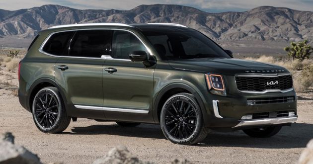 2022 Kia Telluride gets new logo, grille, kit in the US