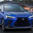 2022 Lexus NX officially revealed – second-gen SUV gets PHEV, 2.4 Turbo; new rear logo, interior concept