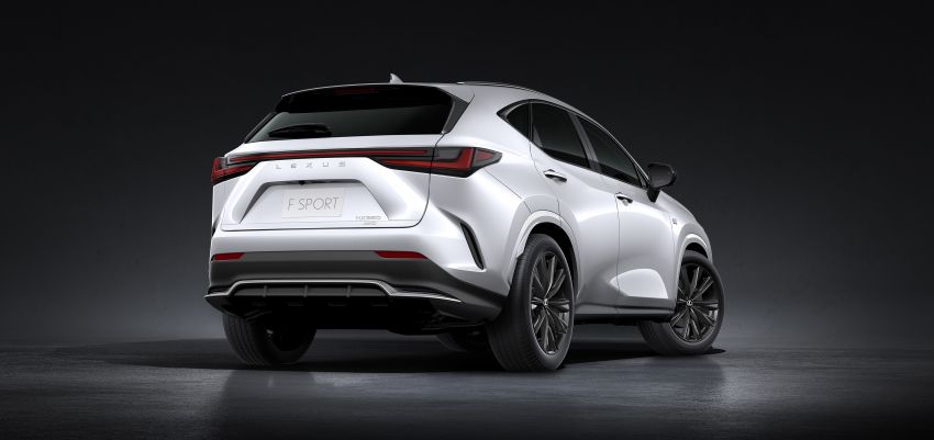 2022 Lexus NX officially revealed – second-gen SUV gets PHEV, 2.4 Turbo; new rear logo, interior concept 1306446
