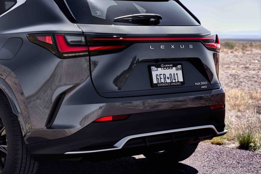2022 Lexus NX officially revealed – second-gen SUV gets PHEV, 2.4 Turbo; new rear logo, interior concept 1306572