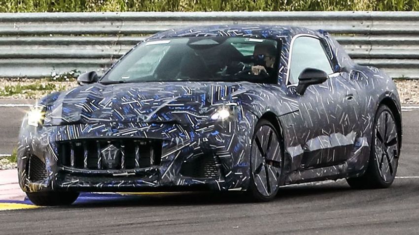 2021 Maserati GranTurismo teased again in “spyshots” 1306743