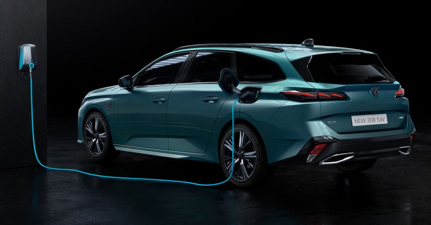 2022 Peugeot 308 SW debuts – longer wheelbase, 608 litres of boot space; 1.6L PHEV, up to 60 km e-range 1310278