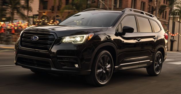 2022 Subaru Ascent gets a new Onyx Edition in the US