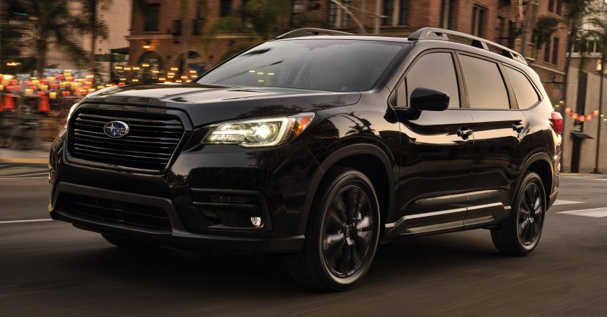 2022 Subaru Ascent gets a new Onyx Edition in the US 1307489