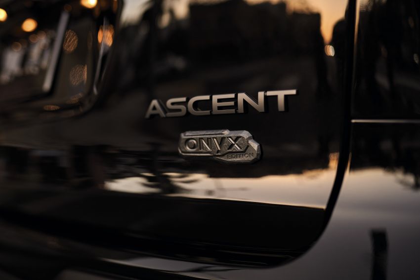 2022 Subaru Ascent gets a new Onyx Edition in the US 1307494