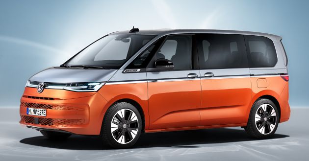 2022 Volkswagen T7 Multivan – 218 PS 1.4L eHybrid, diesel and petrols; up to 2,000 kg towing capacity