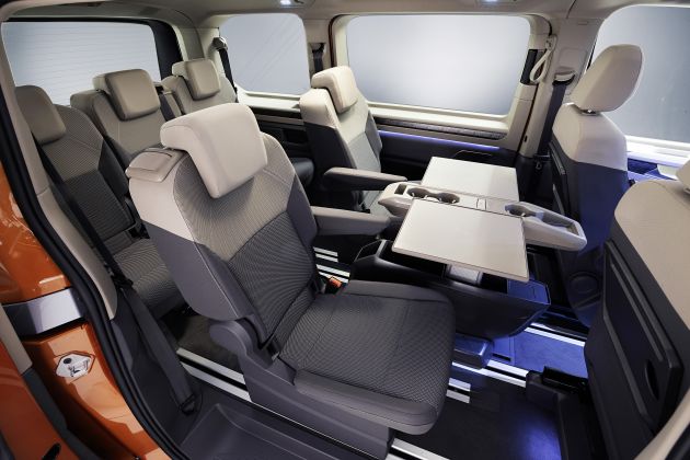 Volkswagen T7 Multivan 2022 – pilihan enjin petrol, diesel dan plug-in hybrid, kuasa sehingga 218 PS