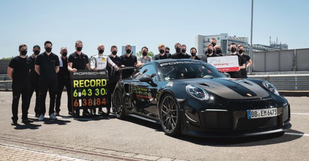 VIDEO: Onboard the Porsche 911 GT2 RS as it sets a new Nürburgring-Nordschleife record time of 6:43.300