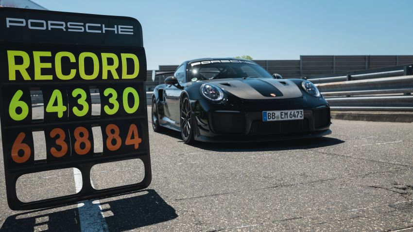 Porsche 911 GT2 RS with Manthey Performance Kit sets new Nürburgring record – 6:43.300 lap time 1311455
