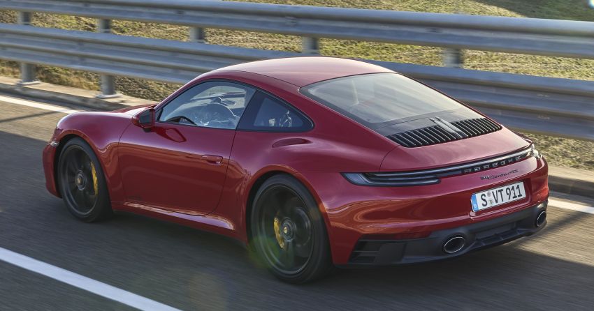992 Porsche 911 GTS debuts – 480 PS and 570 Nm, available Lightweight Design package saves 25 kg 1310755