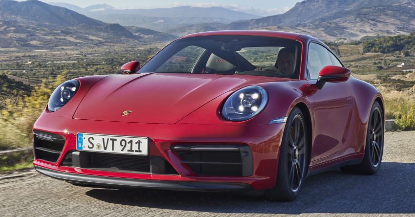 992 Porsche 911 GTS debuts – 480 PS and 570 Nm, available Lightweight Design package saves 25 kg 1310764