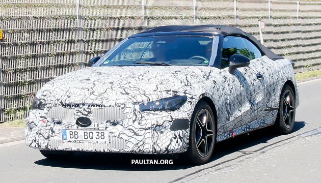 SPYSHOTS: A206 Mercedes-Benz C-Class Cabriolet