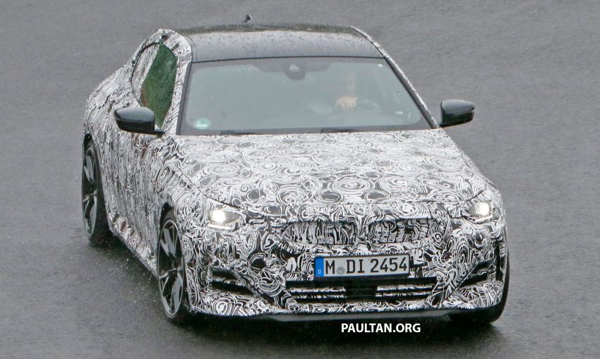 SPYSHOTS: 2022 BMW 2 Series Coupe with less camo Image #1311816
