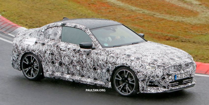 SPYSHOTS: 2022 BMW 2 Series Coupe with less camo Image #1311819