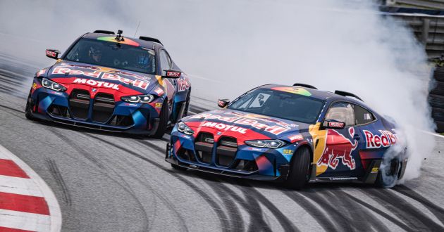 BMW M unveils two modified M4 Competition for the Red Bull Driftbrothers – each with 1,050 hp, 1,300 Nm!