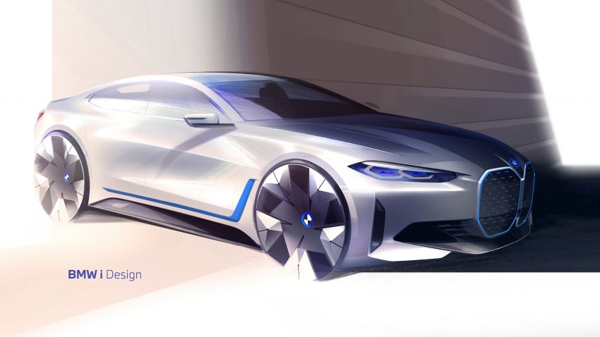 2022 BMW i4 eDrive40 – electric RWD four-door coupe with 340 PS & 430 Nm; 83.9 kWh battery, 590 km range 1301316